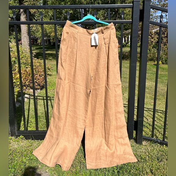 RUMER Pepper Linen Pants NWT - Picture 6 of 11